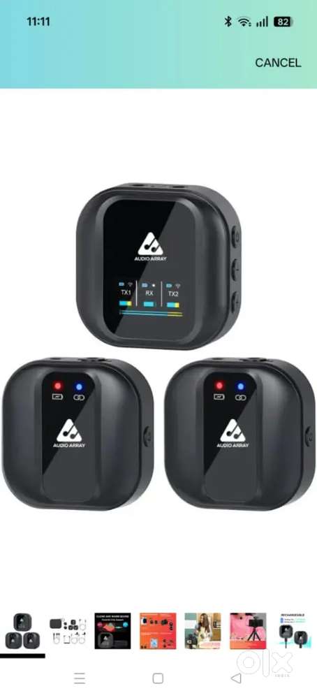 Audio Array AM-W10 Professional Dual Wireless Lapel Mic