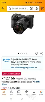 SONY CAMERA