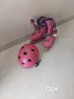 Roller Skates with Helmet