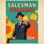 Saleman required