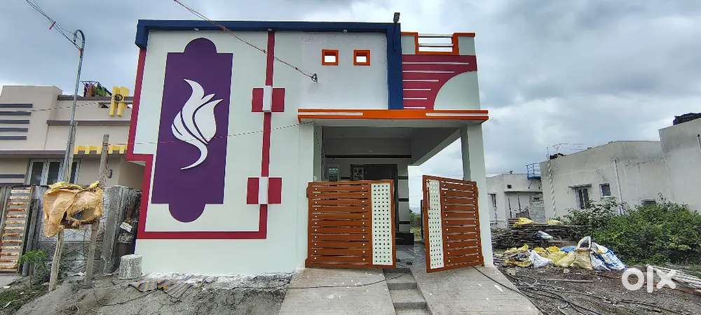 New 2BHK individual house for sale Vaiyampalayam  Saravanampatti 7kms