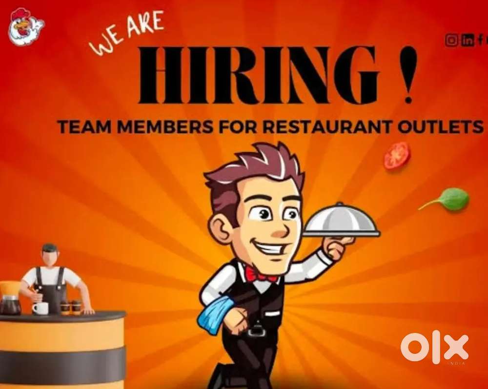 Chai/juice maker/dosa/Paratha/chapathi/maker.kitchen helpers etc