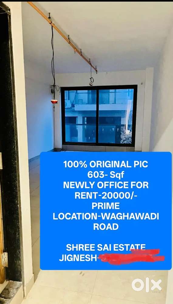 Newly office for rent in prime location