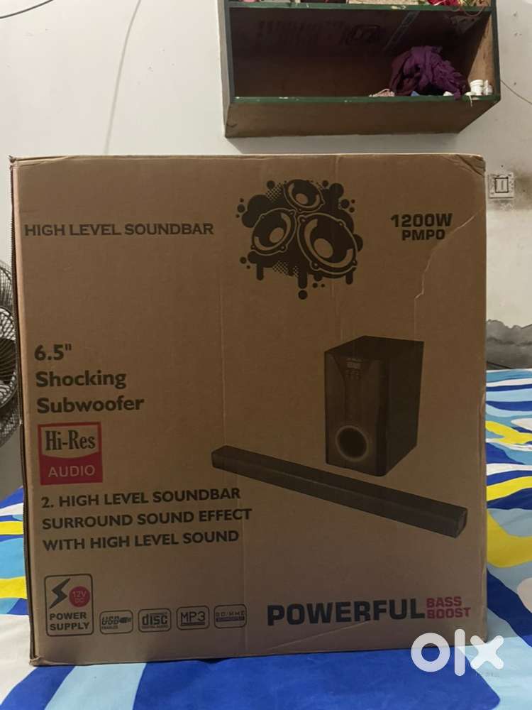 HIGH LEVEL SOUNDBAR SURROUND SOUND EFFECT WITH HIGH LEVEL SOUND