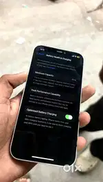 I PHONE 12 ALL ORIGNAL FACE ID WORKING BETTRY HEALTH 81 MINT CONDITOIN