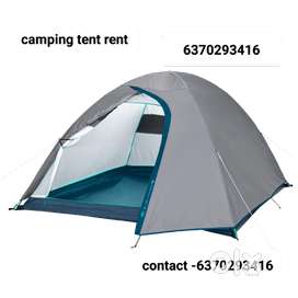 Camping tent rent