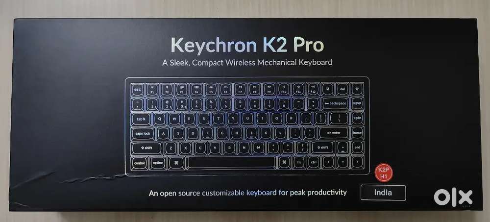 Keychron K2 Pro QMK/VIA Wireless Mechanical Keyboard