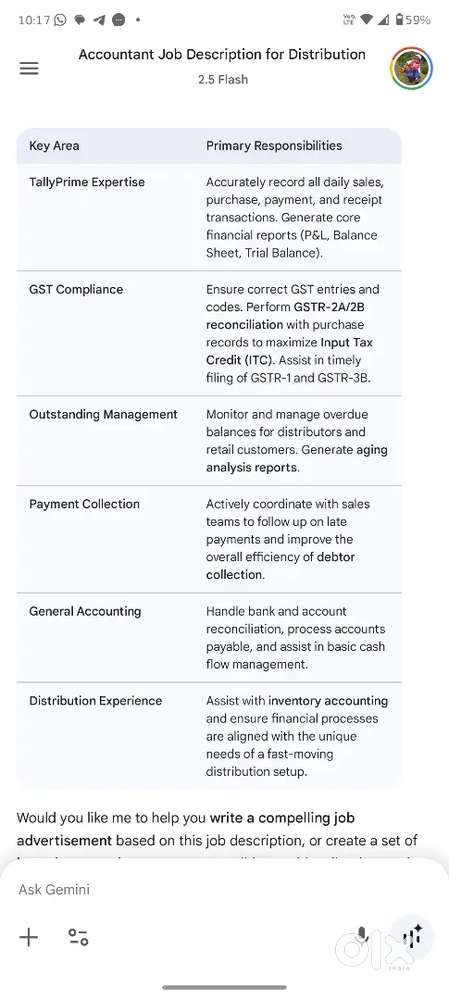 Accountant - Retail & Distribution