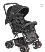 Baby pram black