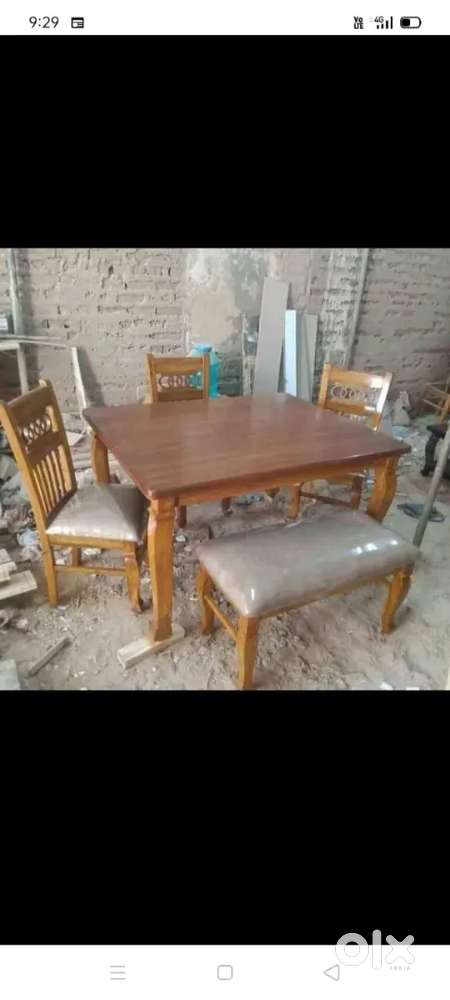 King royal furniture brand new Assam teak wood and ply board