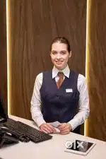 We hiring receptionist front officer