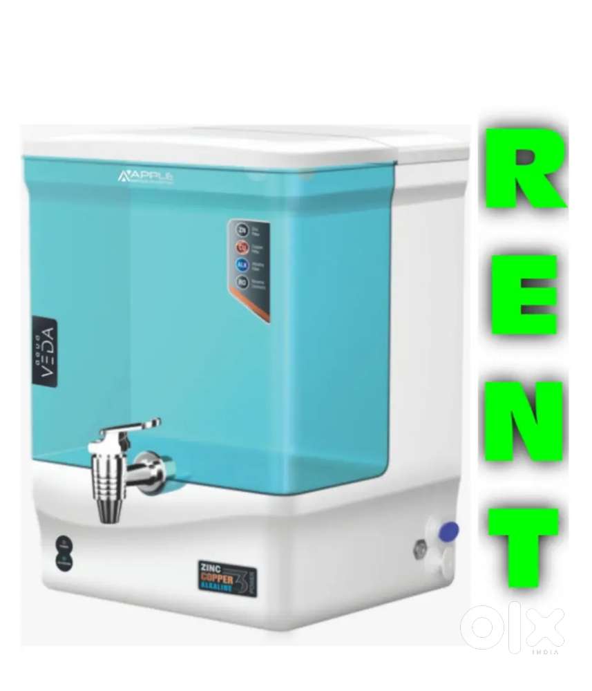 Water purifier available on rent