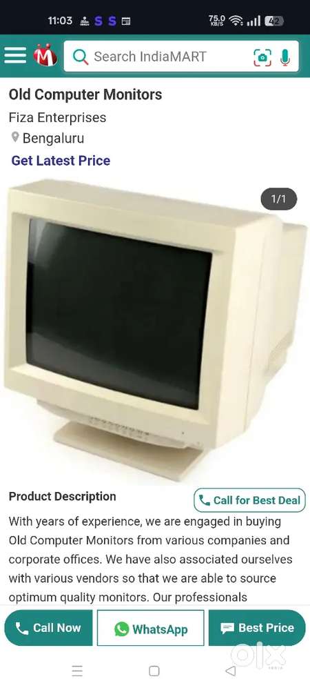 Old moniter