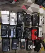 Antique Camera lot and sony music system
