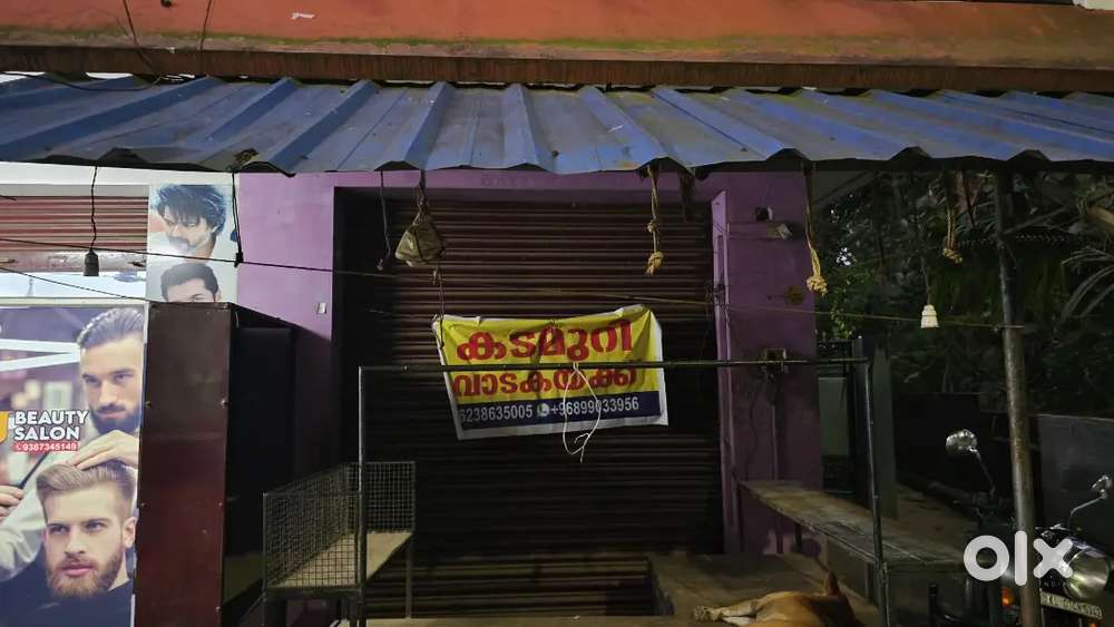 Shop for rent near neelakesi temple venganoor