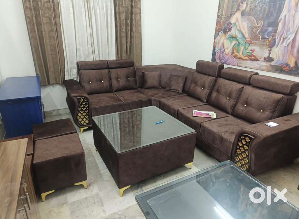 L shape sofa