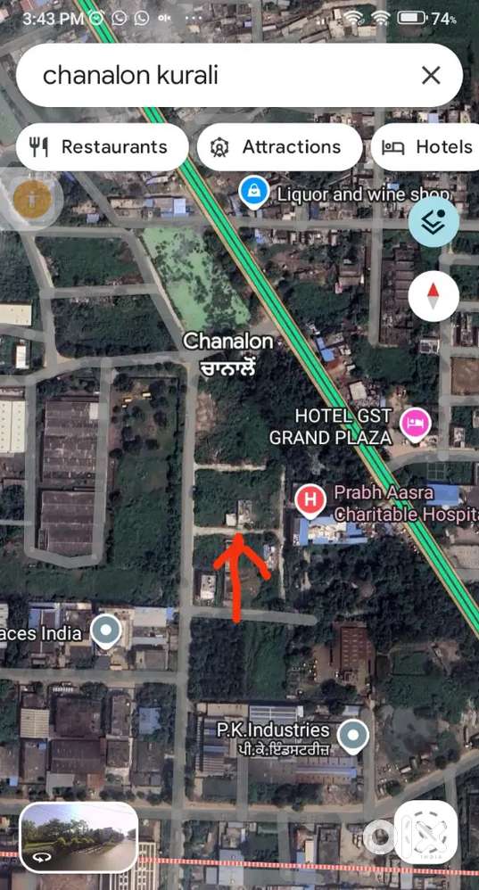 Kothi Independent house for sale kurali highway chanalon focal point