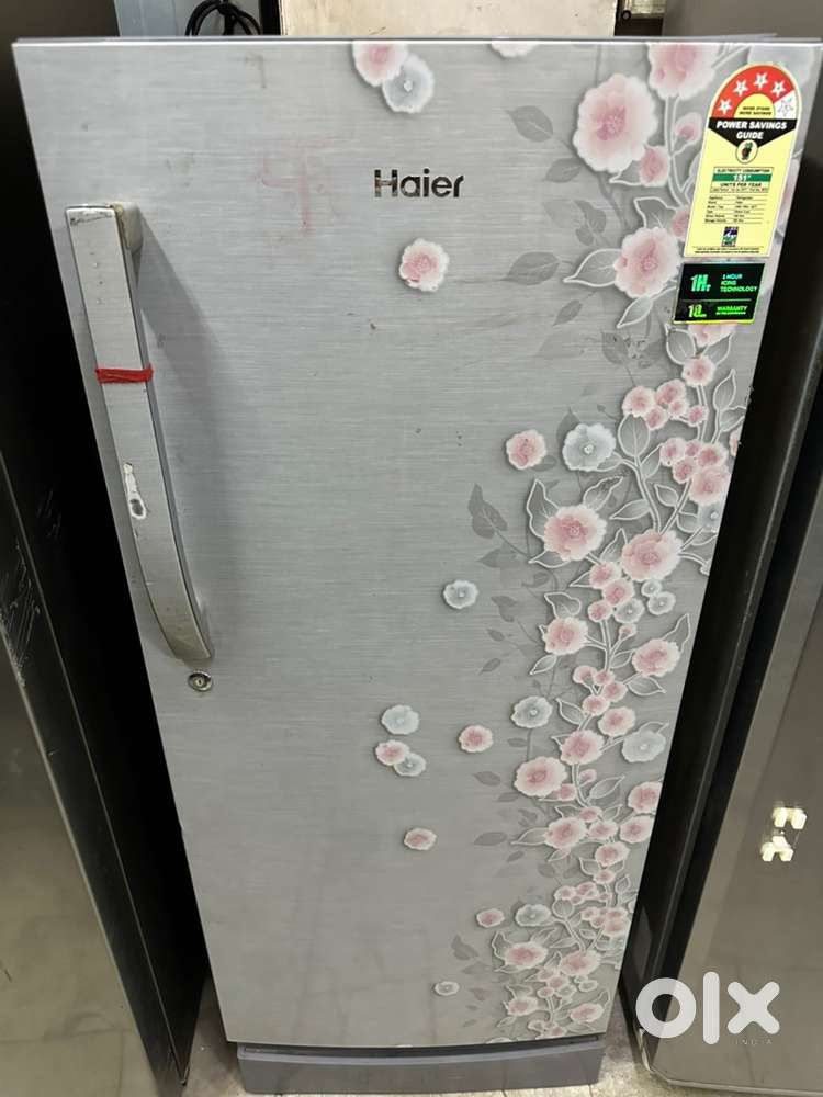 HAIER 198 litre 4 star with guarantee and warranty on bill