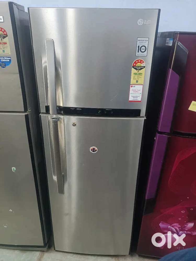 Lg 336 liter fridge with 1 year warranty on bill smart inverter