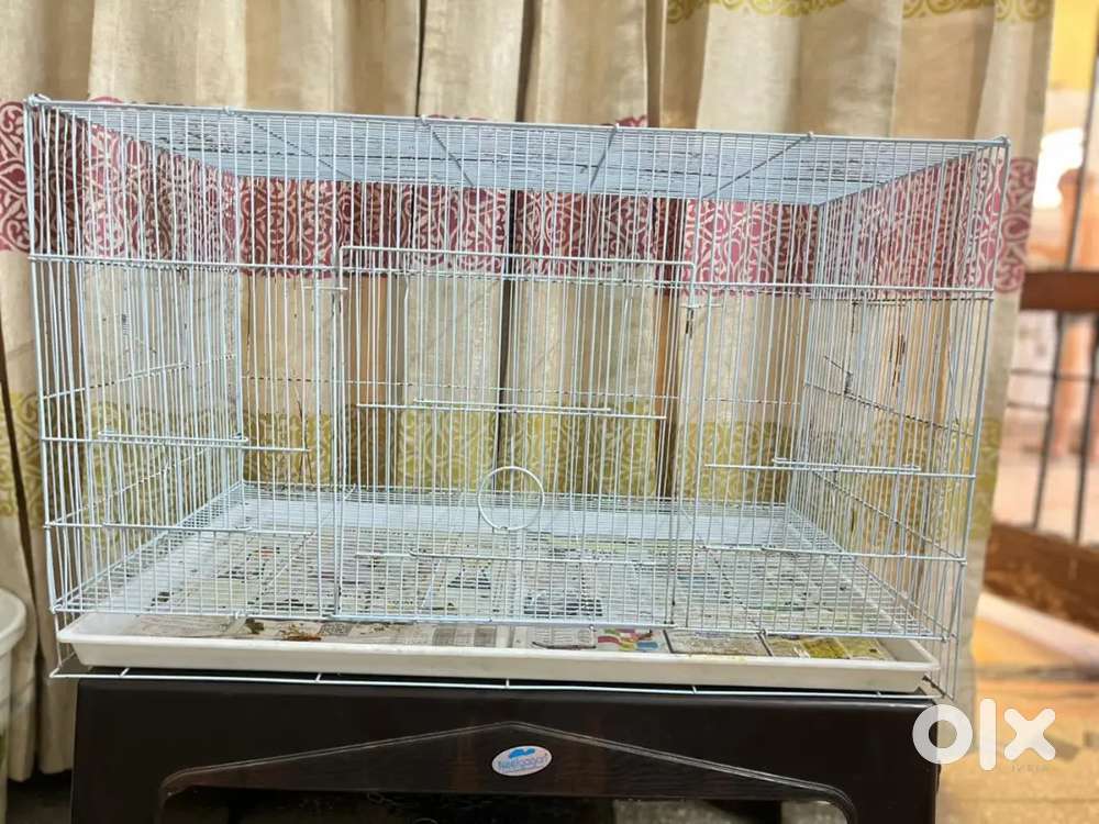 3 fr cage best for parrots, rabbits, cats and small breed dogs