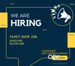 Sales Girls  & Female Billing staff
