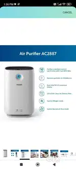 Philips Air Purifier (good as new)