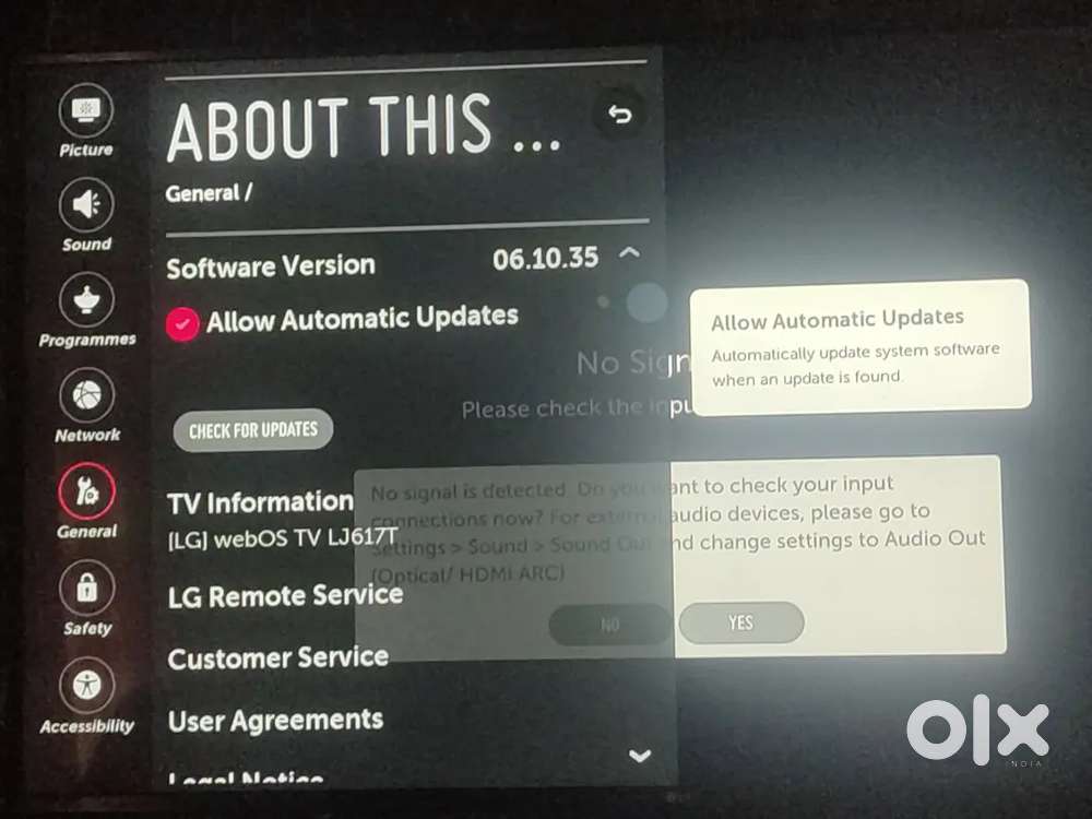 50 LG smart tv for sale