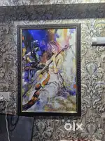 Canvas paintings and glass frame paintings