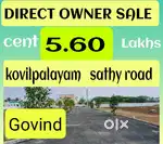 Saravanampatti kovilpalayam near sathy NH road low budget price sale