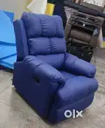 Rexine Recliner sofa chair in emi available Aliyar Arham factory