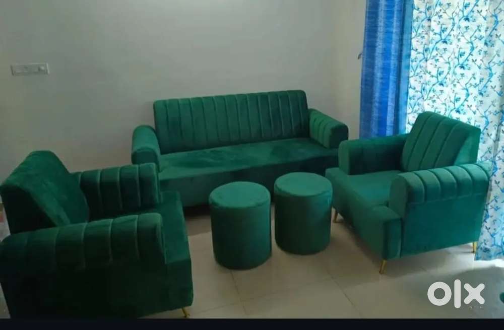 3+1+1 sofa set with stripes model and beautiful colour