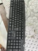 Computer with table and all accessories