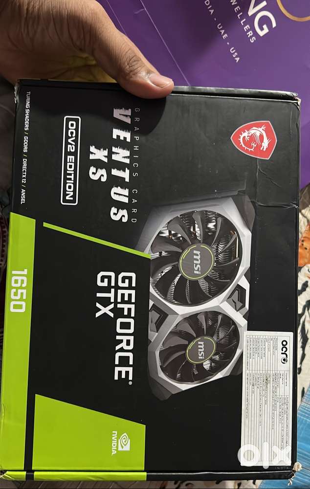 1650 GPU MSI (Pack Piece- Unused)