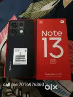Redmi note 13 5g 6 128 GB ful kit original condition 101% screechless