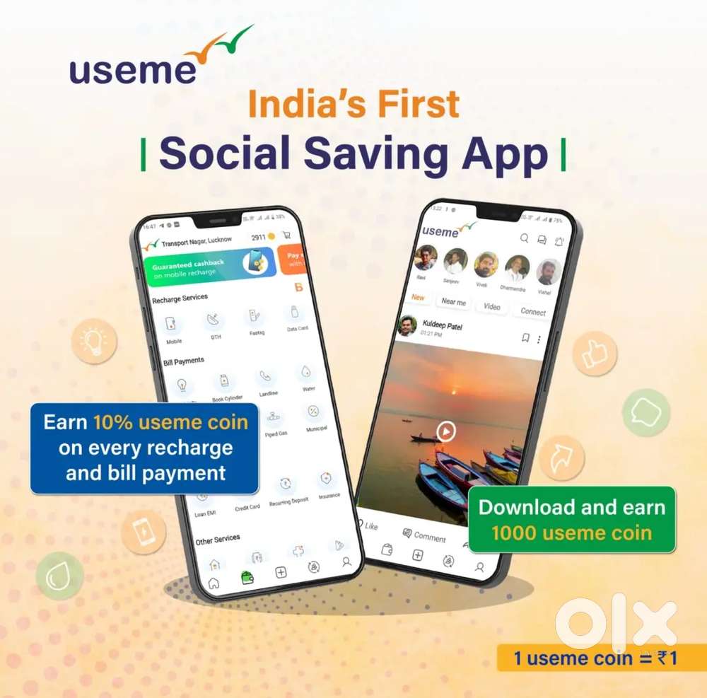 Useme social savings app earn money