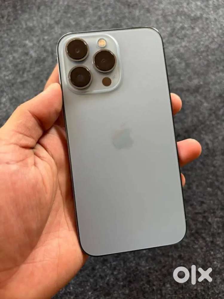 Iphone 13 pro serria blue 256gb wid box and accessories