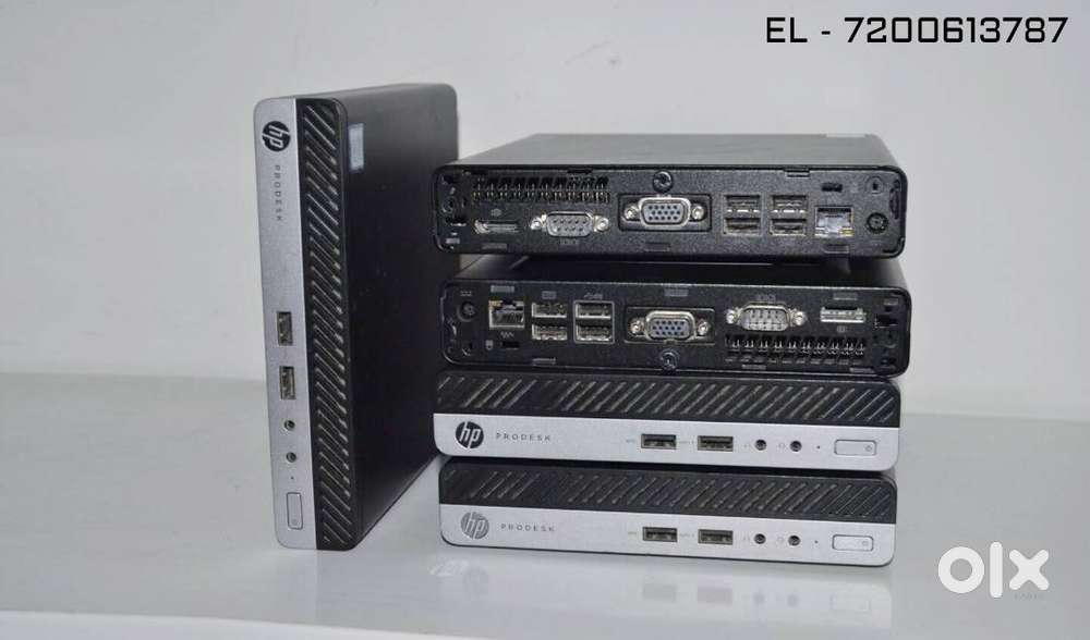 HP BRAND TINY CPU  i3 7th GEN  8gb ram  GRAPHICS 2GB  WARRATY 1 YR