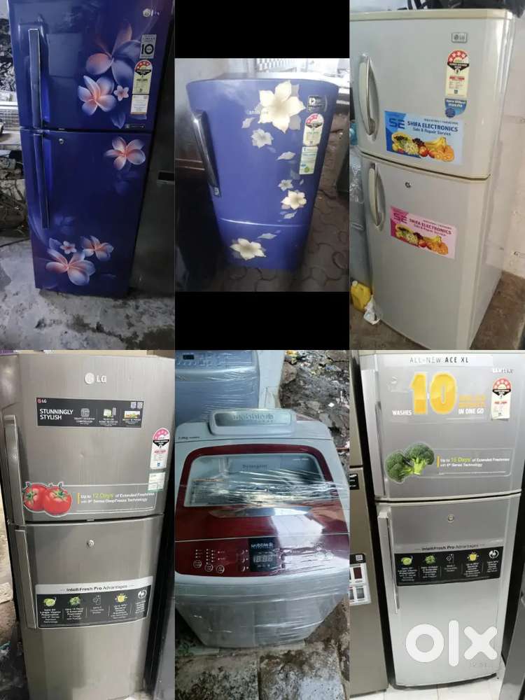[ VERY LOW PRICE [ FRIDGE WASHING MACHINE ] WELL CONDITION