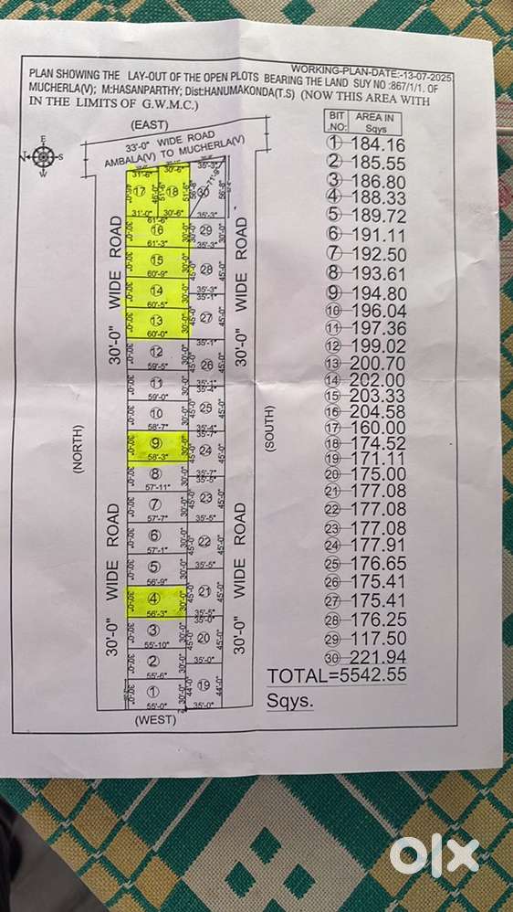 Land for sale