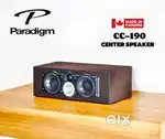PARADIGM : CC190 CENTER CHANNEL SPEAKER