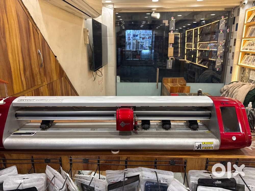 Sky cut ploter bike cutting lamination machine