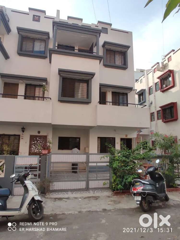 3bhk row bunglow on rent at ekdant nagar