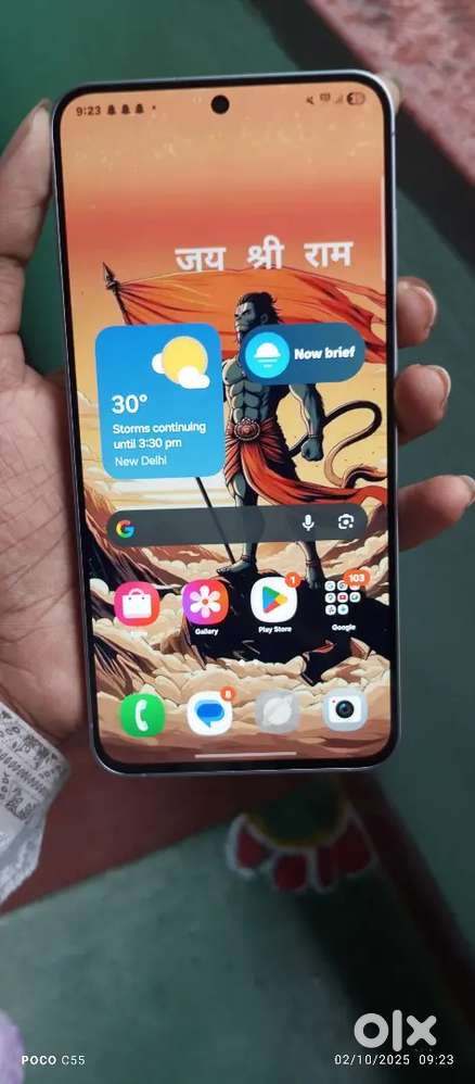 Samsung s25 Fe only 3 days old with bill and box with out any scratch