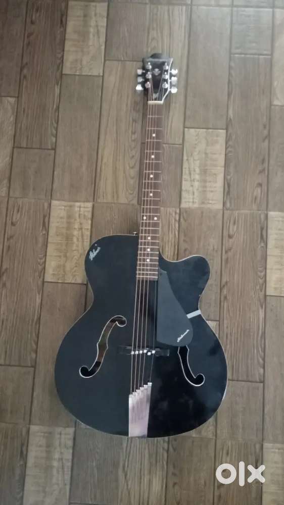 Hobmer Archtop Acoustic Guitar Vintage Jazz Style - Great Condition!
-