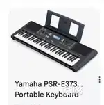 Yamaha psr E-373 music keyboard