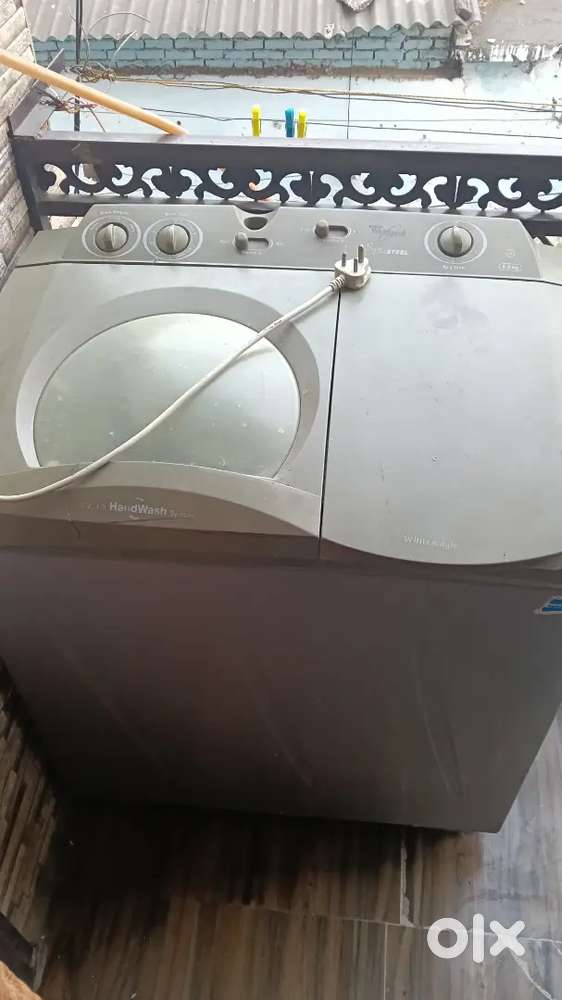 Whirlpool semi automatic machine 6.2 steel body