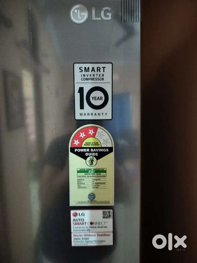 LG 240 Ltr , Double Door June'24