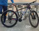 Impel bicycle 27.5 inch tire ,24 gears and  black colour