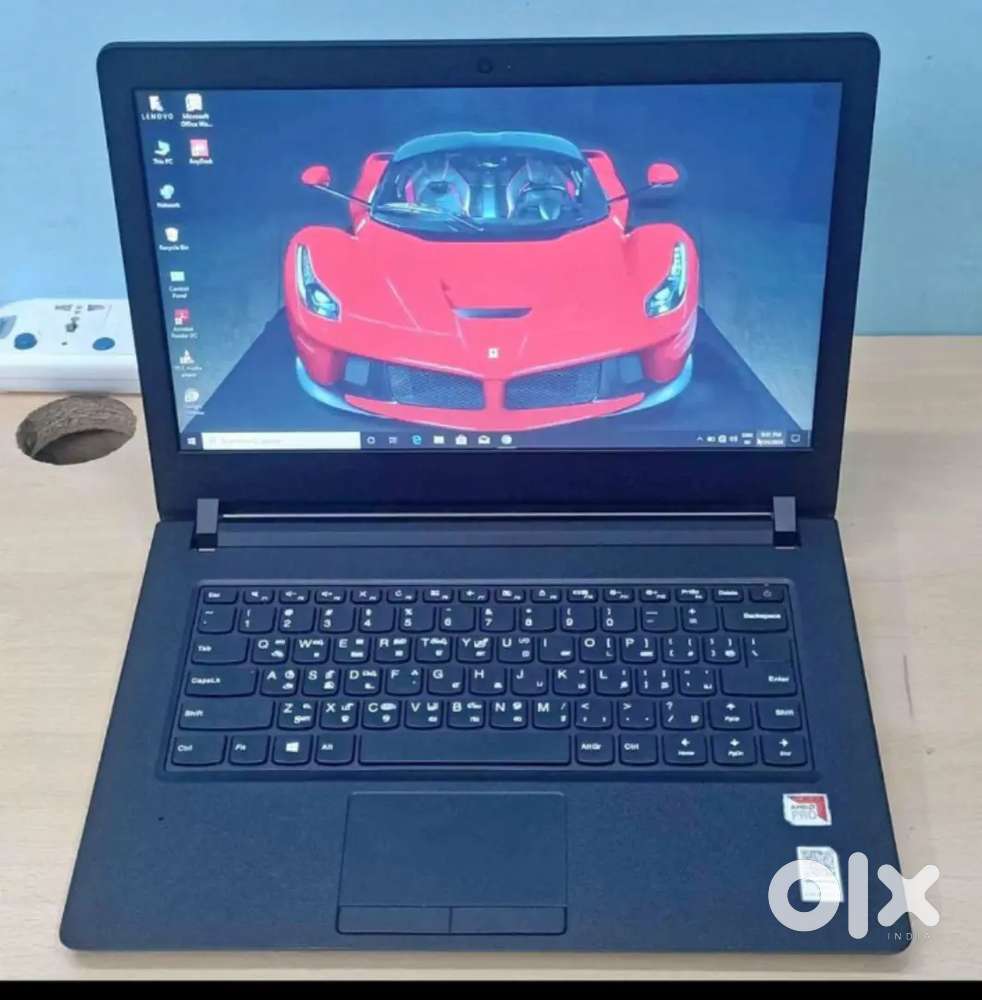 LAPTOP LENOVO 4 GP RAM 500 GP HDD WIFI WEBCAM AMD A4  PROCESSOR