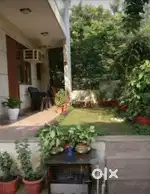 Independent  ground floor with  lush green garden